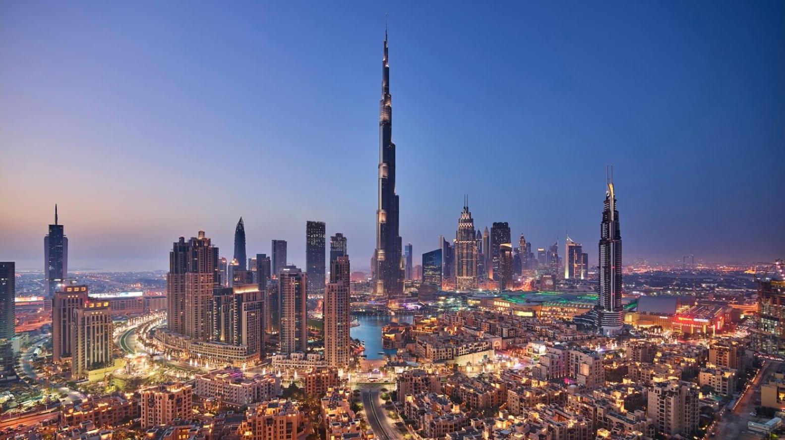 דירות דובאי Trophy 2Br Aladdin Estate W Burj Khalifa View מראה חיצוני תמונה