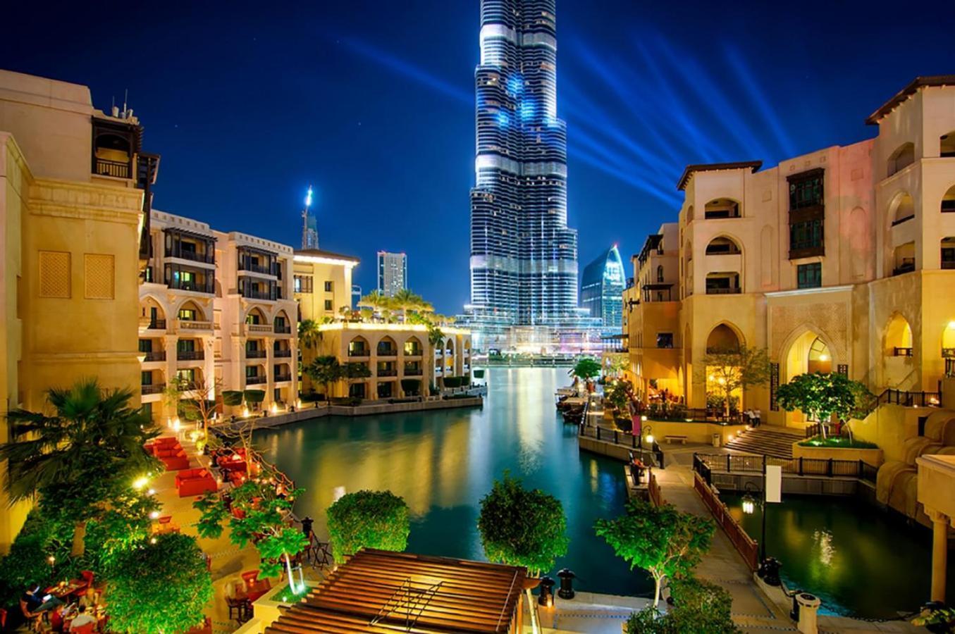 דירות דובאי Trophy 2Br Aladdin Estate W Burj Khalifa View מראה חיצוני תמונה