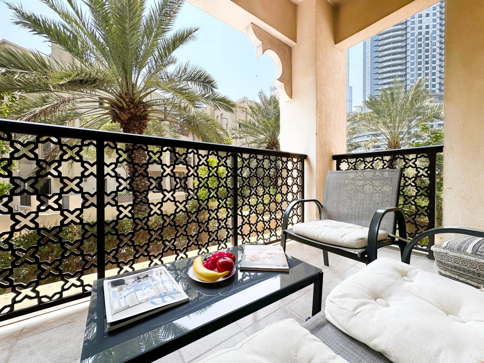 דירות דובאי Trophy 2Br Aladdin Estate W Burj Khalifa View מראה חיצוני תמונה